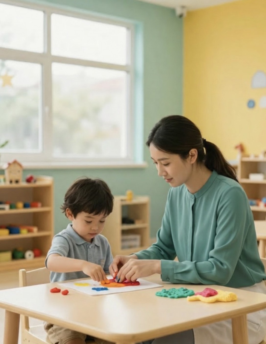 Developing fine motor support through functional play